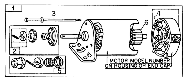 Starter Motor Diagram and Parts List for 382 383-0350028U-0350029U-0350032U-0350033U-0350036U-0350037U-132100-132399-132383100-133100-133399-133383100-134100-134399-134383100 Cub Cadet Lawn Tractor